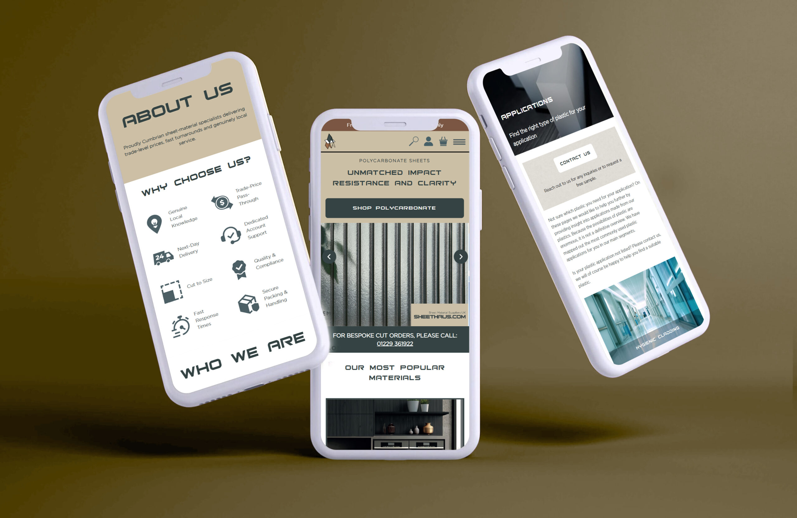 Sheethaus eCommerce website